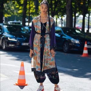 Elizabeth and James Shawna Boho Floral Kimono Robe